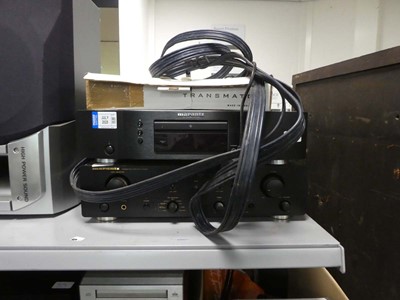 Lot 2243 - Marantz CD player CD5005 along with a Marantz...