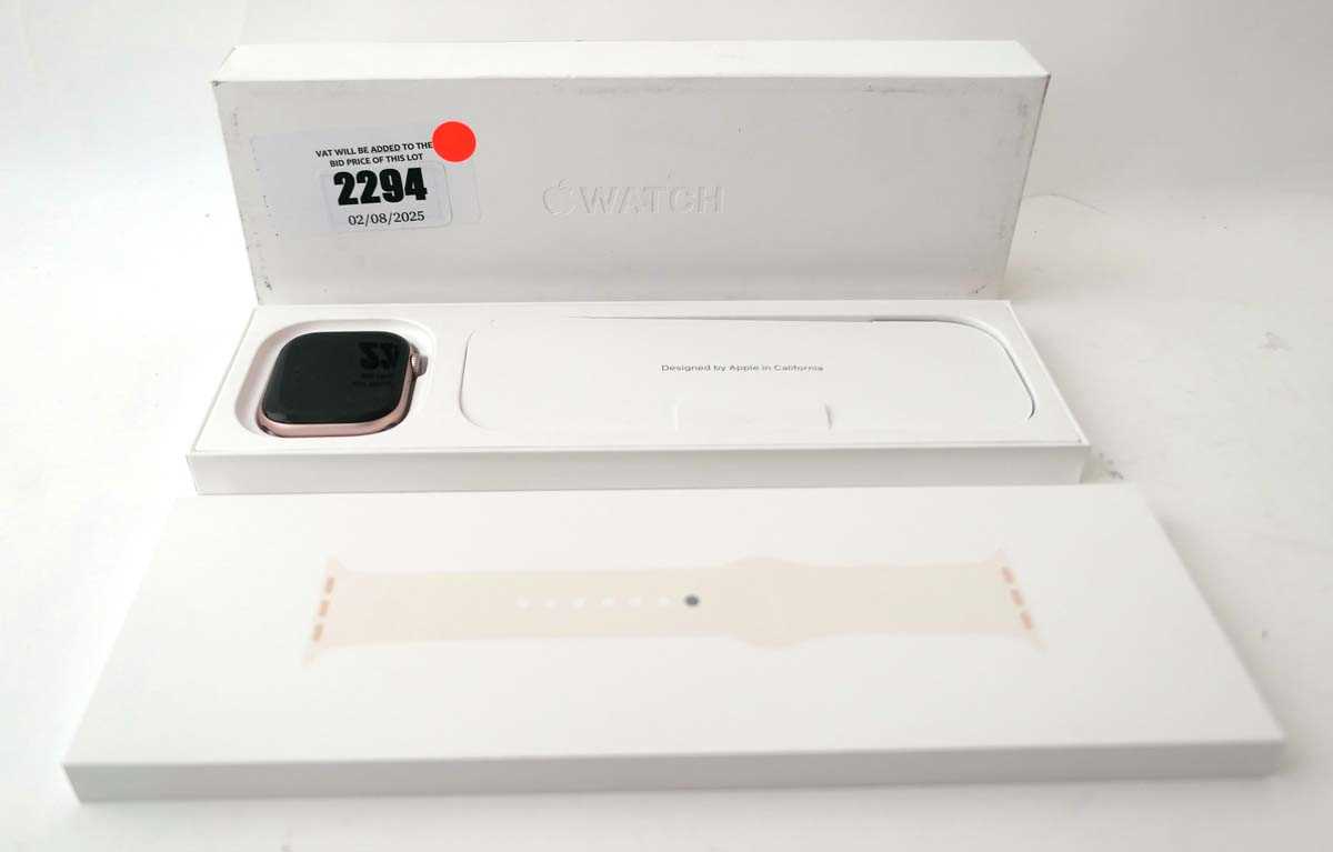 Lot 2294 - Apple Watch Series 10 46MM Rose Gold