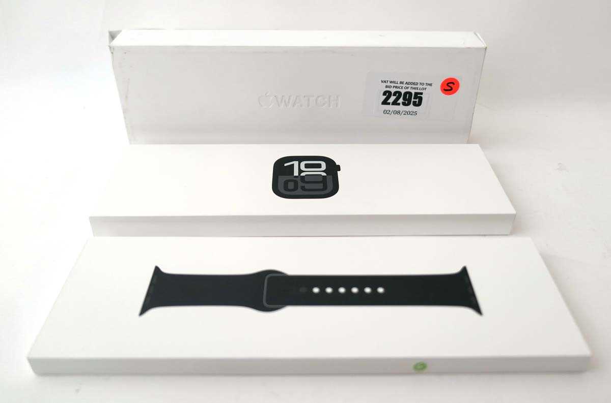 Lot 2295 - Apple Watch Series 10 46MM Jet Black