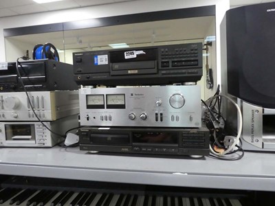 Lot 2245 - Technics compact disk player SL-PS900, a...