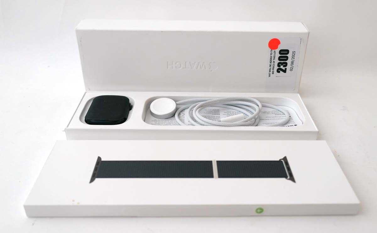 Lot 2300 - Apple Watch Series 9 45MM Midnight Alu