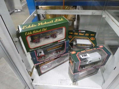Lot 2197 - Selection of 6 Eddie Stobart diecast vehicles