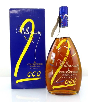 Lot 133 - A bottle of Courvoisier 2000 Millennium Cognac...