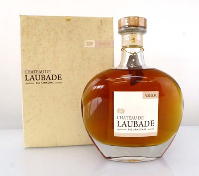 Lot 134 - A bottle of Chateau De Laubade VSOP Bas...