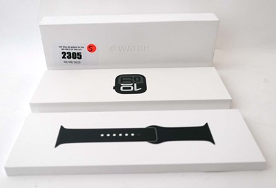 Lot 2305 - Apple Watch Series 10 46MM Jet Black