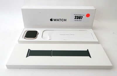 Lot 2307 - Apple Watch SE 2nd Gen 44MM Starlight Al