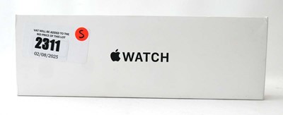 Lot 2311 - *Sealed* Apple Watch SE 2nd Gen 44MM Midnight Al