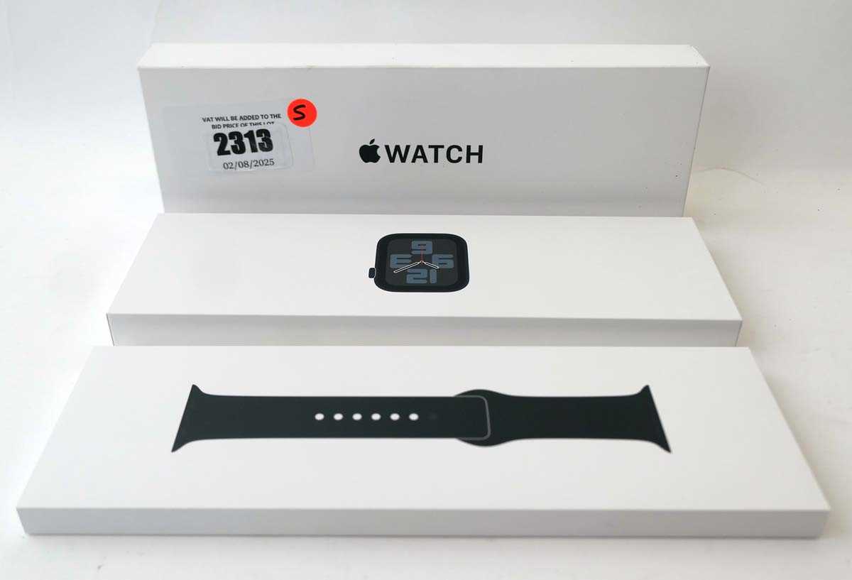 Lot 2313 - *Sealed* Apple Watch SE 2nd Gen 40MM Midnight Al