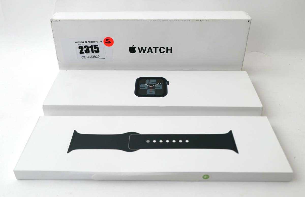 Lot 2315 - *Sealed* Apple Watch SE 2nd Gen 40MM Midnight Al