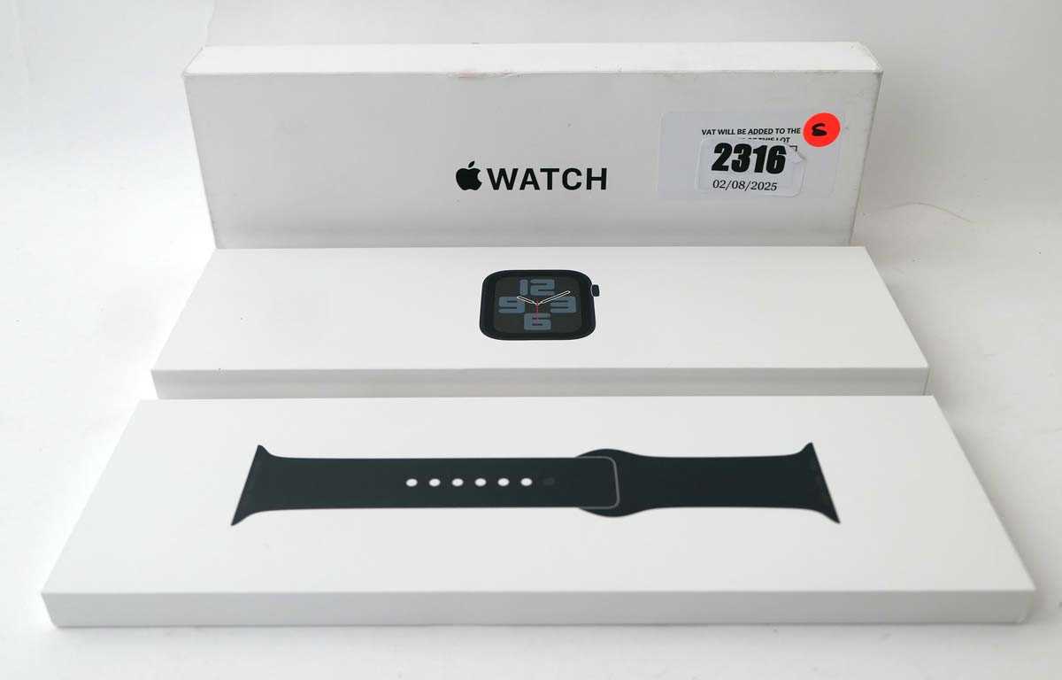 Lot 2316 - *Sealed* Apple Watch SE 2nd Gen 40MM Midnight Al