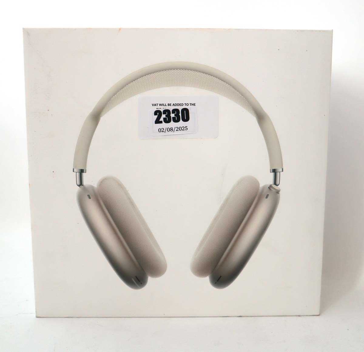 Lot 2330 - *Sealed* Pair of AirPods Max Starlight A3184