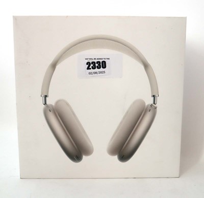 Lot 2330 - *Sealed* Pair of AirPods Max Starlight A3184