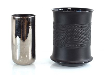 Lot 175 - A Rosenthal 'Studio Line' porcelain noir vase,...
