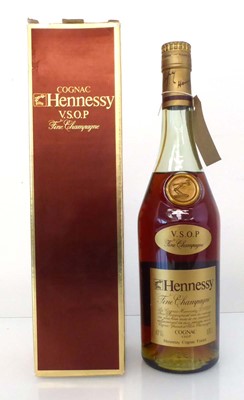 Lot 138 - An old bottle of Hennessy VSOP Fine Champagne...