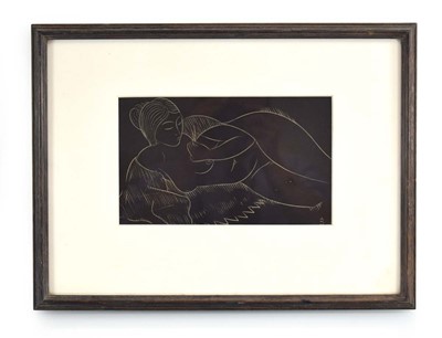 Lot 184 - Eric Gill ARA RDI (1882-1940), A nude female...