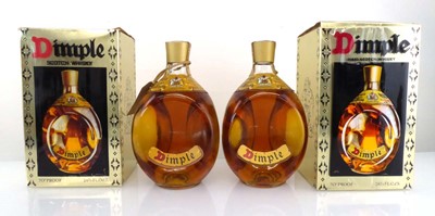 Lot 144 - 2 bottles of Dimple Haig Scotch Whisky with...