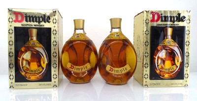 Lot 147 - 2 bottles of Dimple Haig Scotch Whisky with...