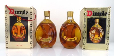 Lot 148 - 2 bottles of Dimple Haig Scotch Whisky with...