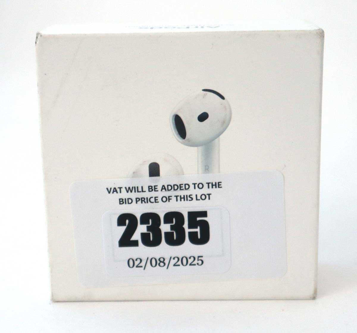 Lot 2335 - *Sealed* AirPods 4 (Active Noise Cancelling)