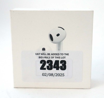 Lot 2343 - *Sealed* AirPods 4 (Active Noise Cancelling)