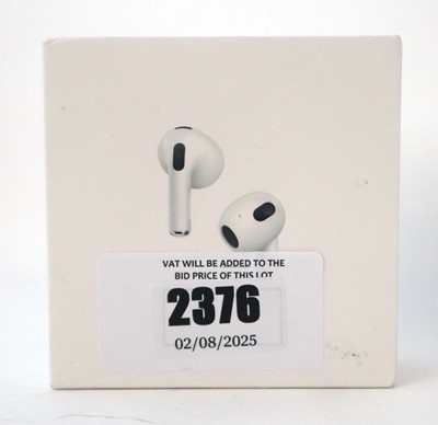 Lot 2376 - *Sealed* AirPods 3rd Gen