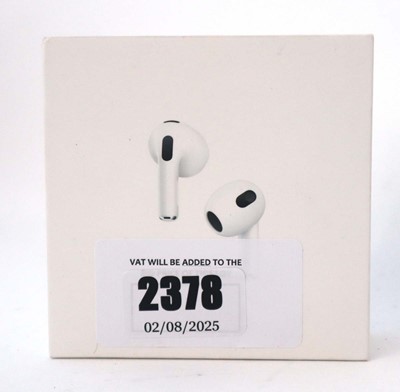Lot 2378 - *Sealed* AirPods 3rd Gen