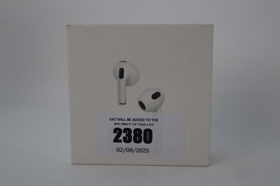 Lot 2380 - *Sealed* AirPods 3rd Gen