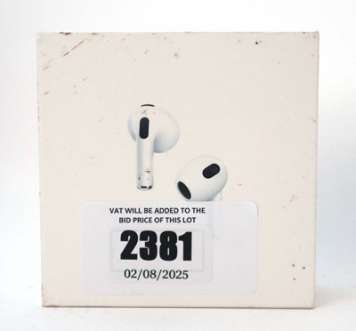 Lot 2381 - *Sealed* AirPods 3rd Gen