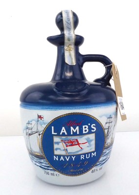 Lot 164 - A Ceramic Crock of Lamb's Navy Rum circa...