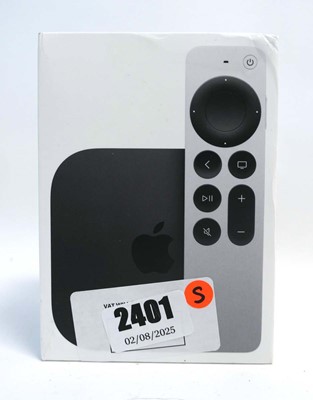 Lot 2401 - *Sealed* Apple TV 4K 128GB 3rd Gen A2843