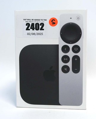 Lot 2402 - *Sealed* Apple TV 4K 64GB 3rd Gen A2843