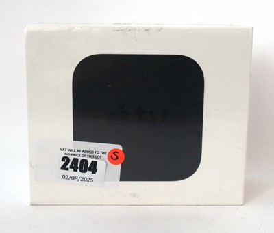 Lot 2404 - *Sealed* Apple TV 4K 64GB A1842