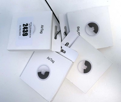 Lot 2439 - 4x AirTag singe packs (sealed)