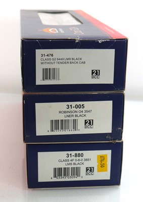 Lot 201 - Three Bachmann Branchline OO gauge locos:...