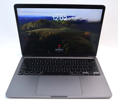 Lot 1052 - MacBook Pro 13" 2020 A2338 Space Grey laptop...