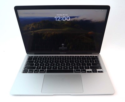 Lot 1054 - MacBook Air 13" 2020 A2179 Silver laptop with...