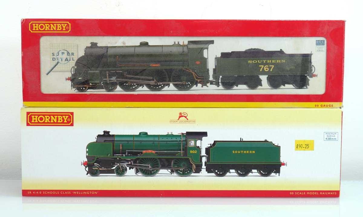 Lot 210 - Two Hornby OO gauge locos: R2745 SR 4-4-0...
