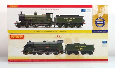 Lot 212 - Two Hornby OO gauge locos: R2690 NRM LWSR...