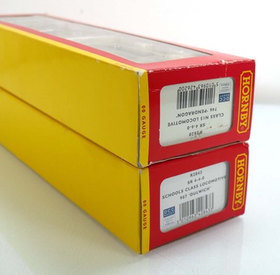 Lot 213 - Two Hornby OO gauge locos: R2843 SR 4-4-0...