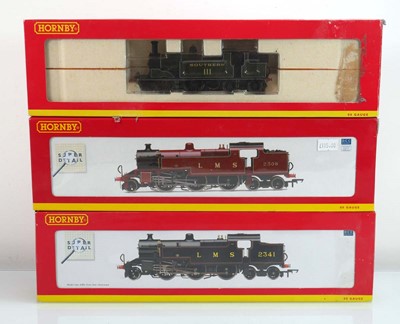 Lot 216 - Three Hornby OO gauge tank locos: R2625X SR...