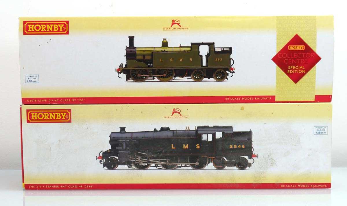 Lot 217 - Two Hornby OO gauge tank locos: R2678 LSWR 0-4-...