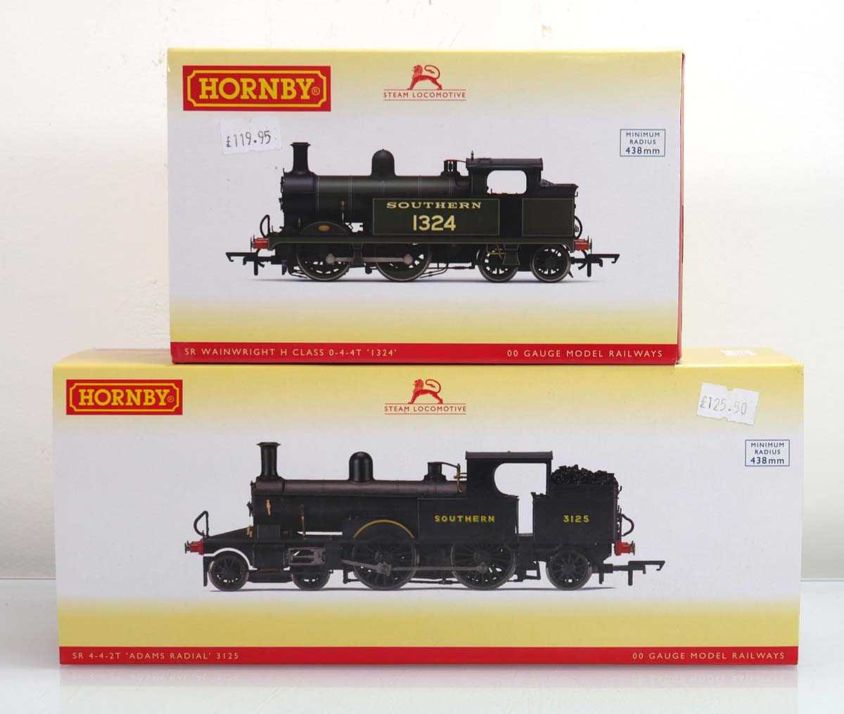 Lot 218 - Two Hornby OO gauge tank locos: R3540 SR...