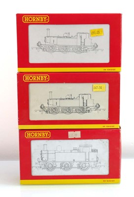 Lot 219 - Three Hornby OO gauge tank locos: R2469 LMS...