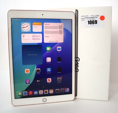 Lot 1069 - iPad 8th Gen A2270 32GB Gold (wrong box)