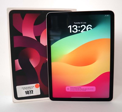 Lot 1072 - iPad Air 5th Gen 64GB Pink with box