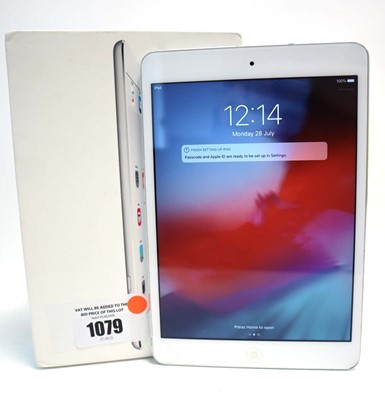 Lot 1079 - iPad Mini 2 16GB Silver with box