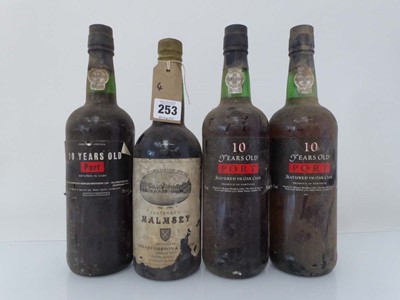 Lot 253 - 4 bottles, 1x St Hughes College Oxford...