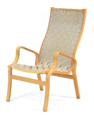 Lot 229 - A 1960/70's beech framed 'Albert' armchair...
