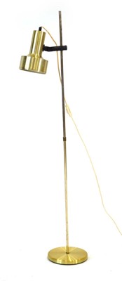 Lot 170 - A 1970's Danish brass coloured single-spot...