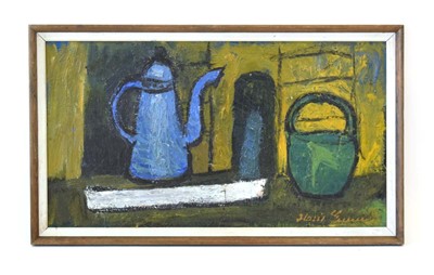Lot 238 - 20th Century School, A teapot and bucket,...
